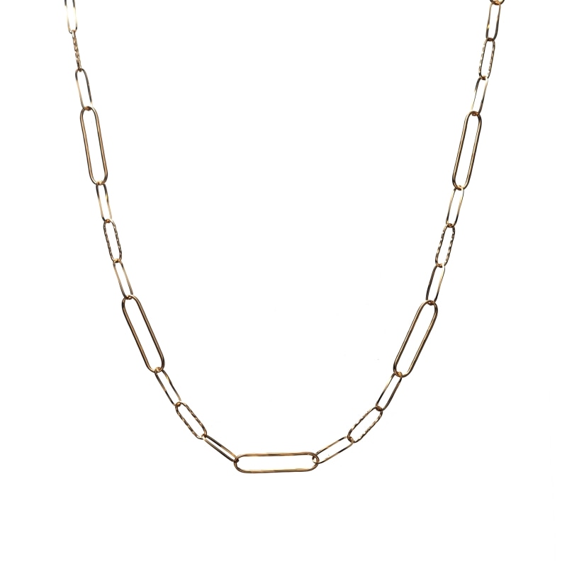 【Gold Jewelry】 プレシャスメタル K18 YG イエローゴールド ネックレス 70cm 1169800105