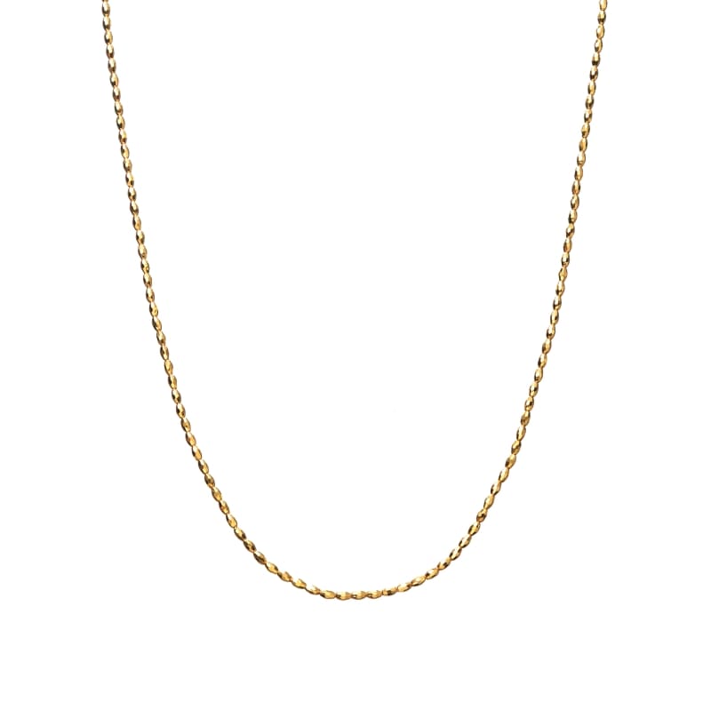 【Gold Jewelry】 デザインチェーン ネックレス K24 YG イエローゴールド 70cm 1169800367