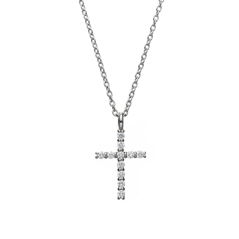 【h&d Jewelry】 ネックレス SWEET SV925 シルバー CZ 46cm 5175600502