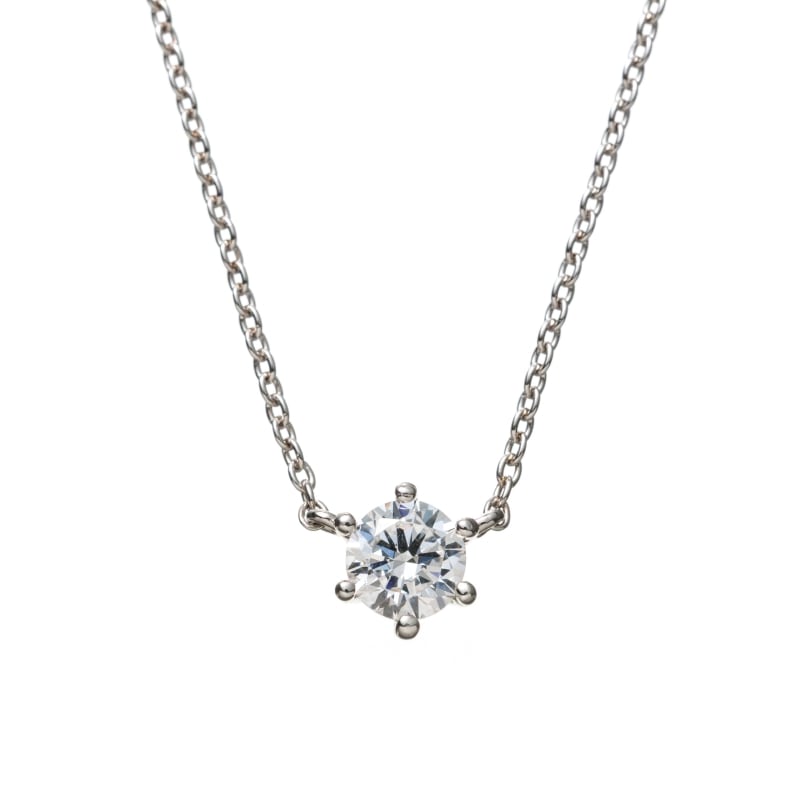 【h&d Jewelry】 ネックレス SWEET SV925 シルバー CZ 46cm 5175600508