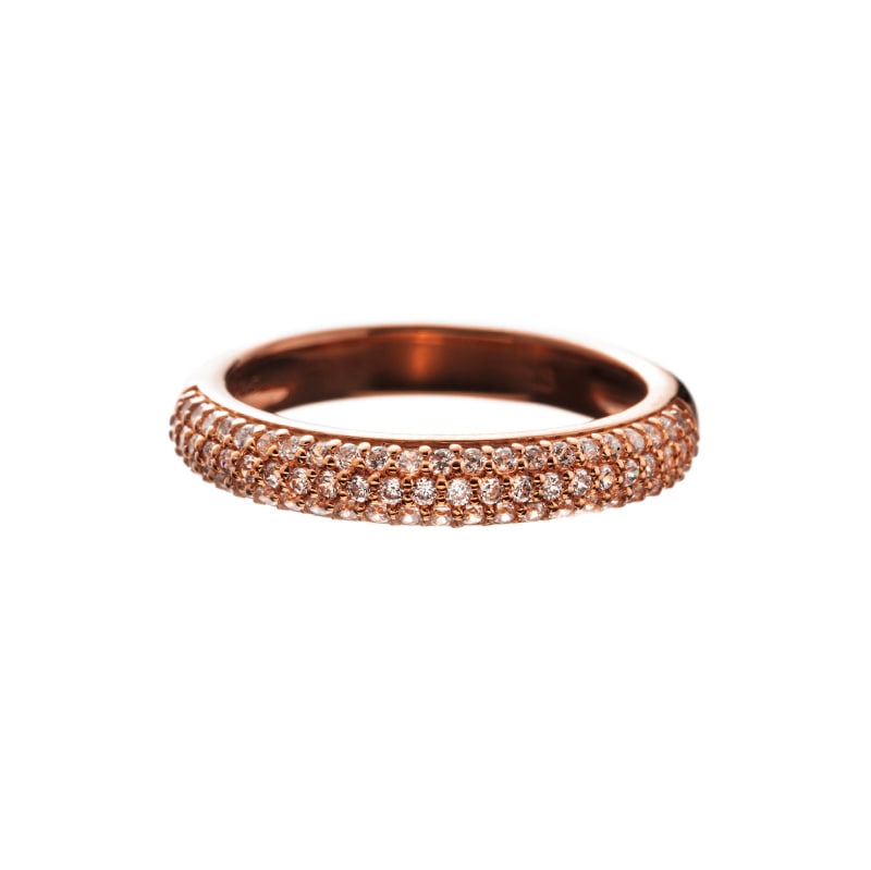 【h&d Jewelry】 リング SWEET SV925 ピンクゴールド CZ 5175600517