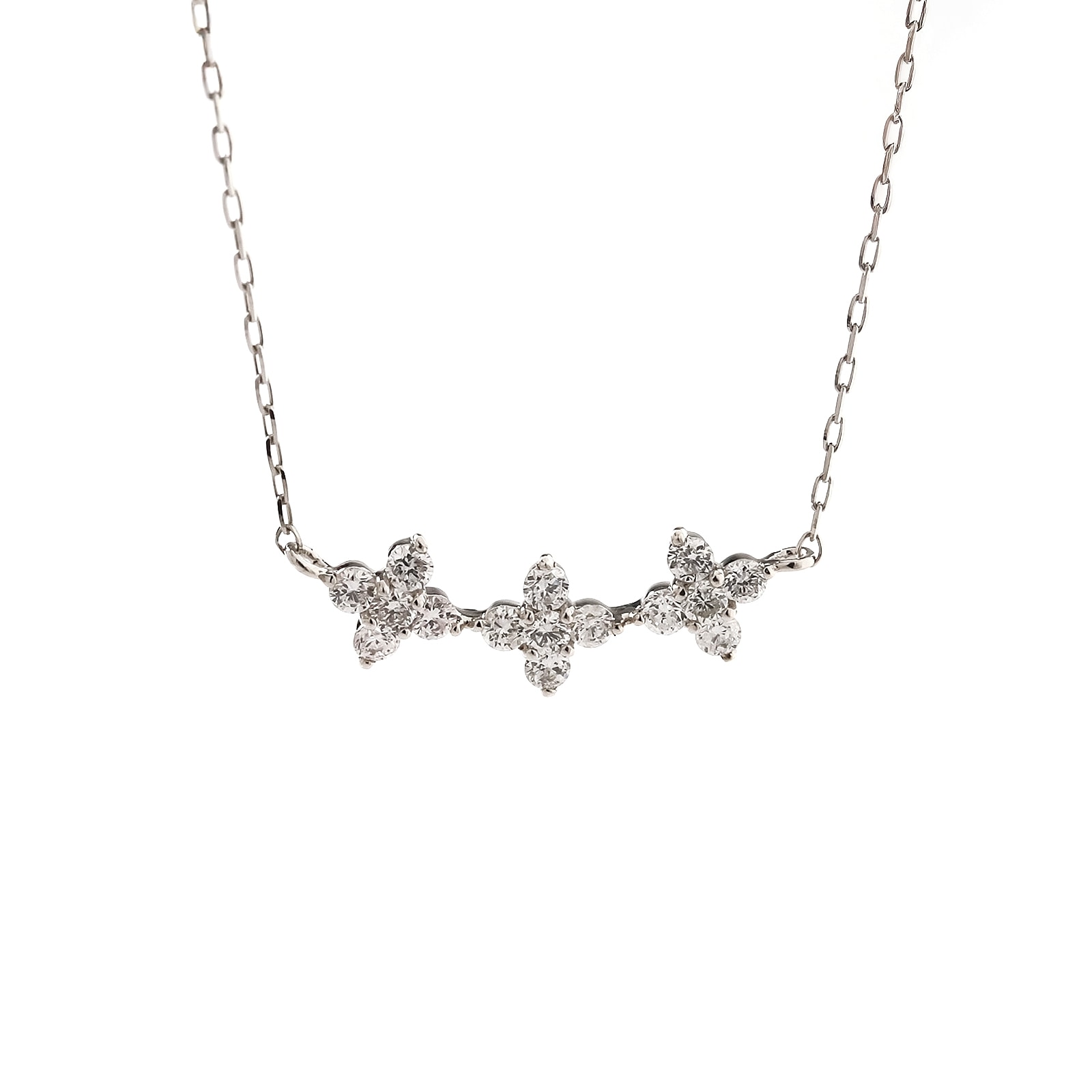 PT プラチナ 0.2ct ダイヤモンド ネックレス Dカラー 1176300075