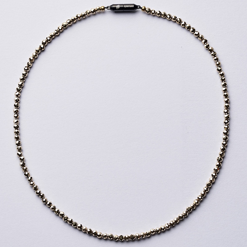 【Unrust】 Luminous 磁気ネックレス Gold 42cm S 1183400025