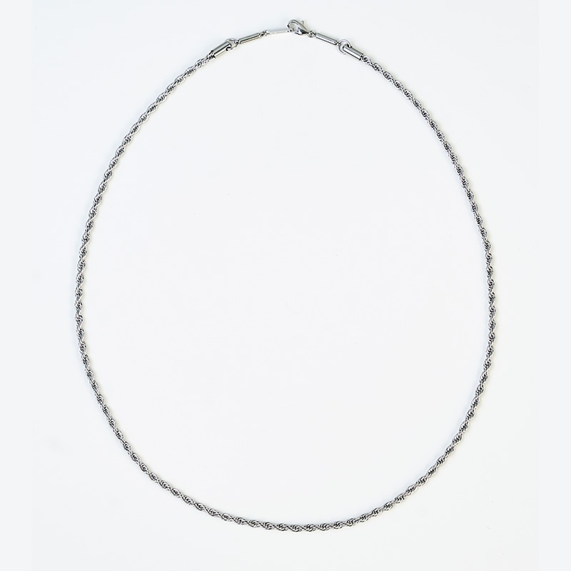 【Unrust】 Nexus 磁気ネックレス ロープチェーン SV 53cm 1183400032