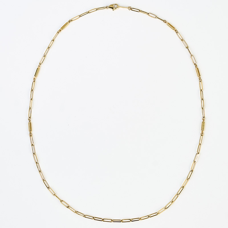 【Unrust】 Nexus 磁気ネックレス クリップチェーン GD 60cm 1183400034