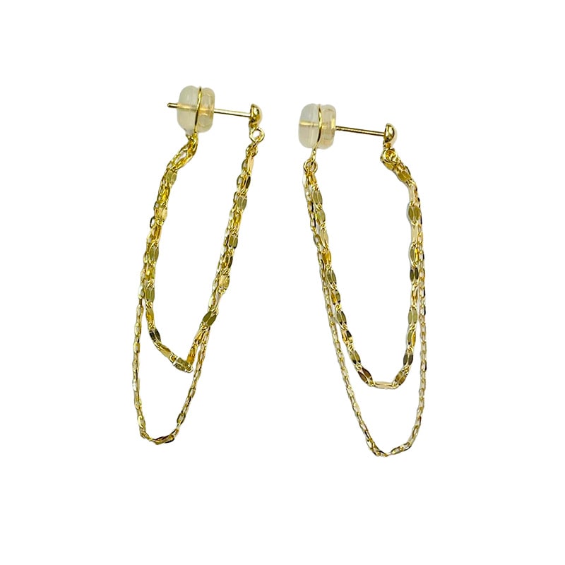 【Gold Jewelry】 プレシャスメタル K18 YG イエローゴールド ピアス 1181900002