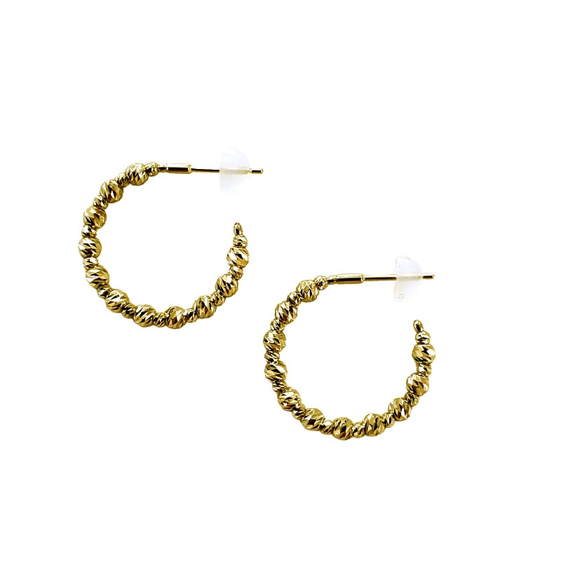 【Gold Jewelry】 プレシャスメタル K18 YG イエローゴールド ピアス 1182000008