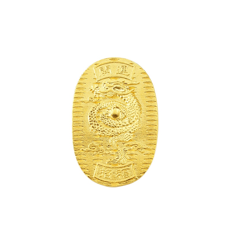 【完全受注生産 純金 K24 GOLD】 K24 純金 招福純金小判 龍 辰 10g 1181000229