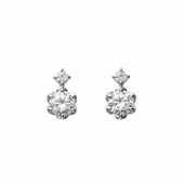 【h&d Jewelry】 ピアス SWEET SV925 シルバー CZ 0 5175600581