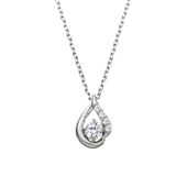 【h&d Jewelry】 ネックレス SWEET SV925 シルバー CZ 46cm 5175600591