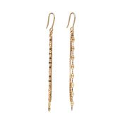 【h&d Jewelry】 ピアス COOL SV925 イエローゴールド 5175600625