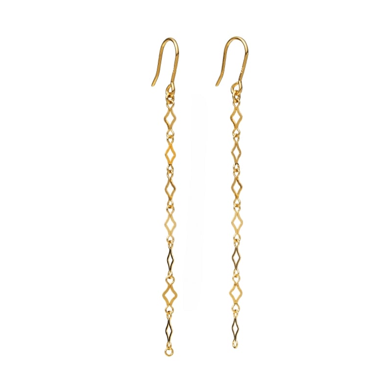 【h&d Jewelry】 ピアス COOL SV925 イエローゴールド 5175600626