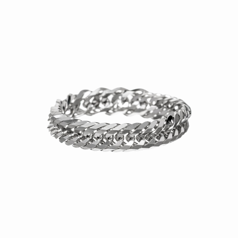 【Gold Jewelry】 喜平 キヘイ 12面 トリプル リング PT850 プラチナ 1582200001