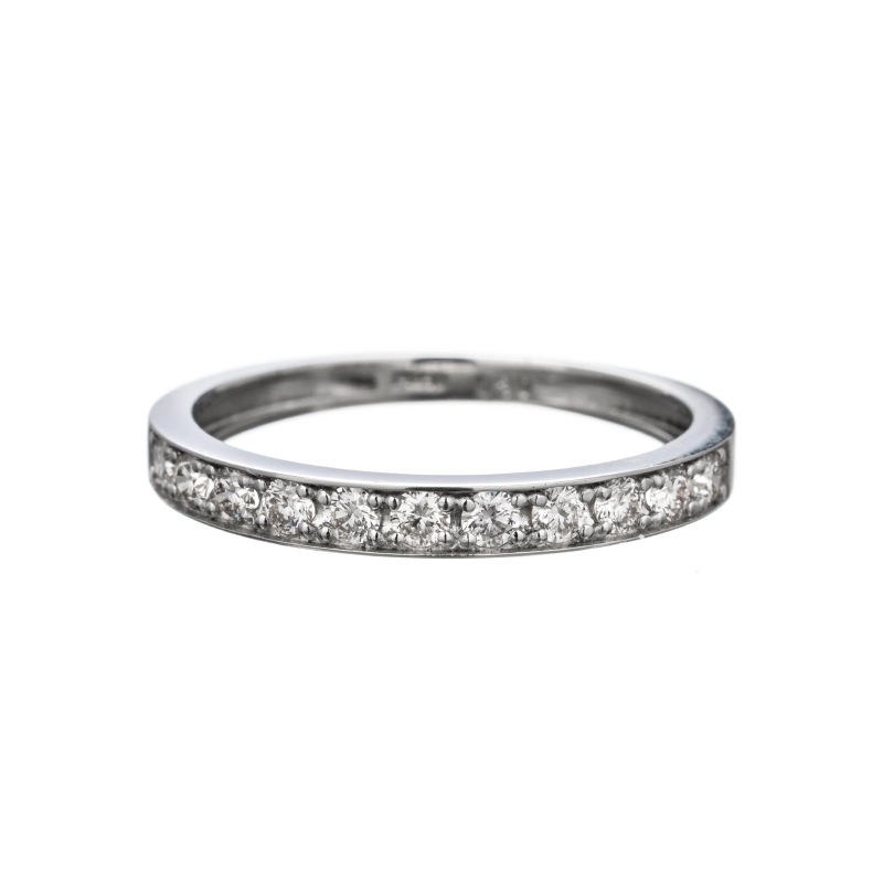 【HEART & CUPID DIAMOND】 PT950 プラチナ ダイヤモンド 0.3ct エタニティリング #09 1180600001