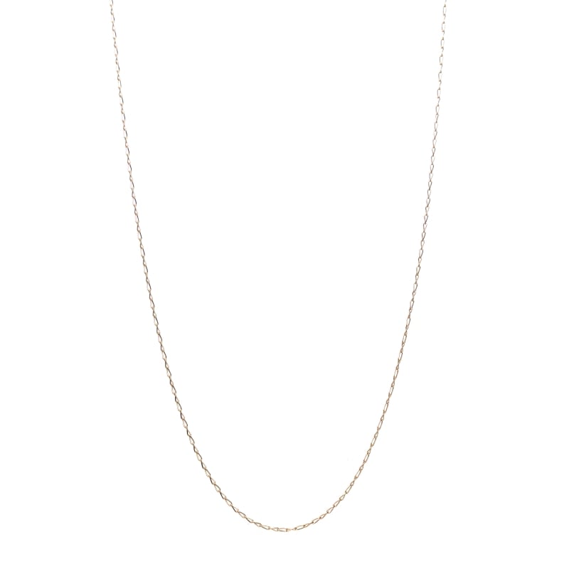【Gold Jewelry】 デザインチェーン ネックレス ロングタネルチェーン K10 YG イエローゴールド 40cm 1131100348