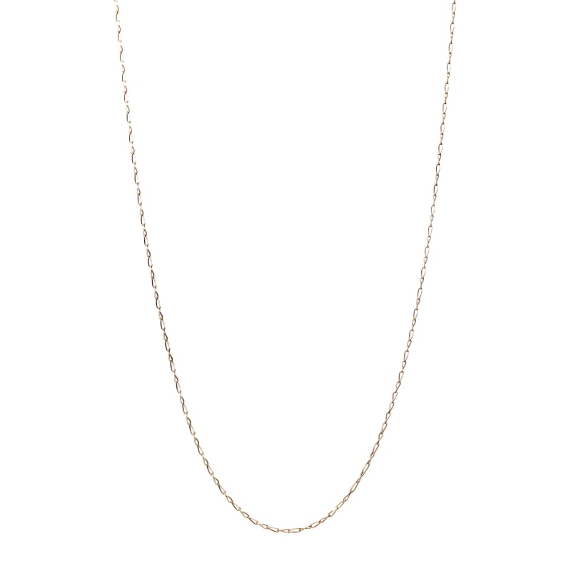 【Gold Jewelry】 デザインチェーン ネックレス ロングタネルチェーン K10 YG イエローゴールド 40cm 1131100349