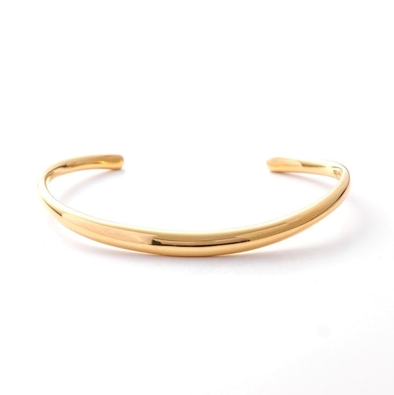 ★SECRET SALE★ 【h&d Jewelry】 バングル COOL SV925 イエローゴールド ss5175600055