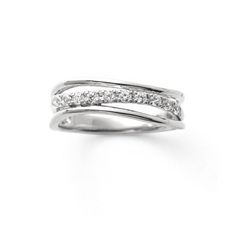 ★SECRET SALE★ 【h&d Jewelry】 リング SWEET SV925 シルバー CZ ss5175600009