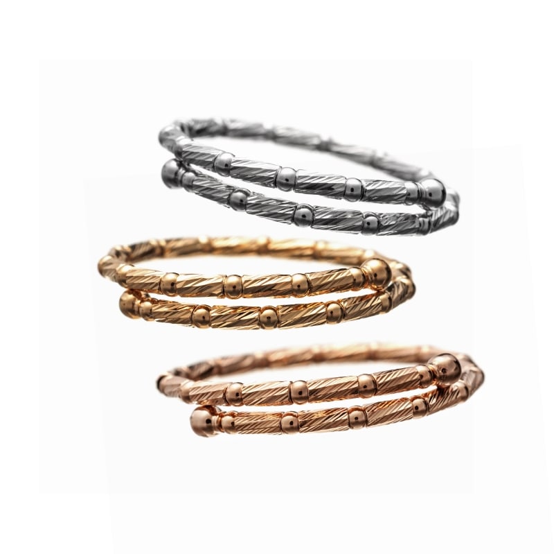 【Gold Jewelry】 Free Jewelry フリージュエリー K18 YG PG WG イエローゴールド ピンクゴールド ホワイトゴールド 形状記憶 リング 3本セット Free 1182500030