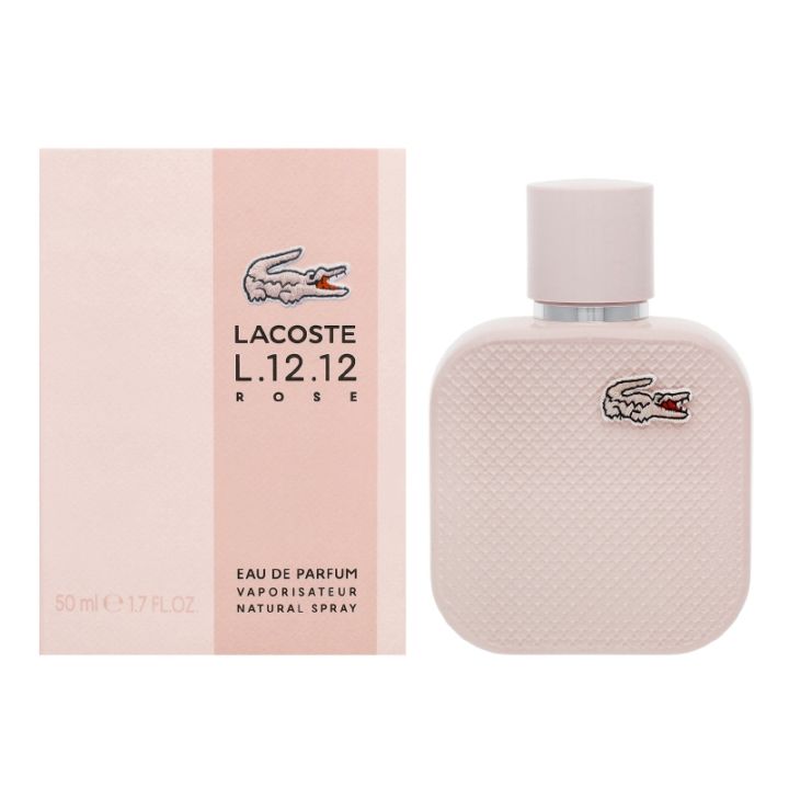 【LACOSTE】 ラコステ L.12.12 ローズ オードパルファム EP/SP 50ml 3759600004