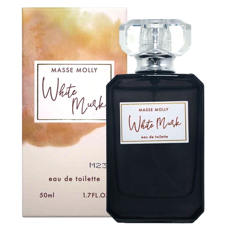 【MASSE MOLLY】 マッセモリー ホワイトムスク オードトワレ ET/SP 50ml 3784200005