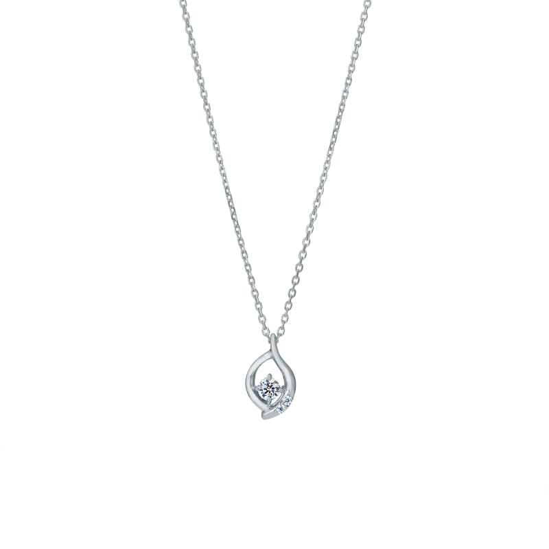 【h&d Jewelry】 ネックレス SWEET SV925 シルバー CZ 46cm 5175600357