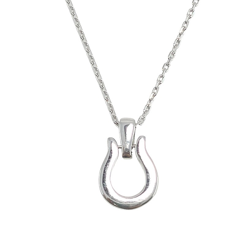 【HD Jewelry】 Horseshoe Plane ネックレス MENs SV925 シルバー 50cm 5175600186