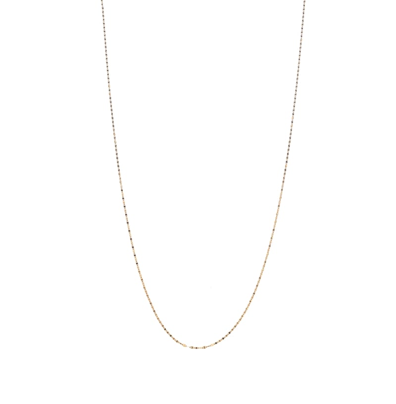 【Gold Jewelry】 デザインチェーン ネックレス ファンタジアチェーン K18YG イエローゴールド φ0.2 45cm 1131100225