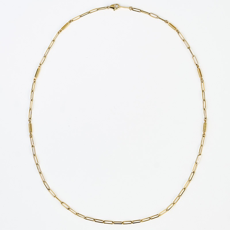 【Unrust】 Nexus 磁気ネックレス クリップチェーン GD 60cm 1183400034