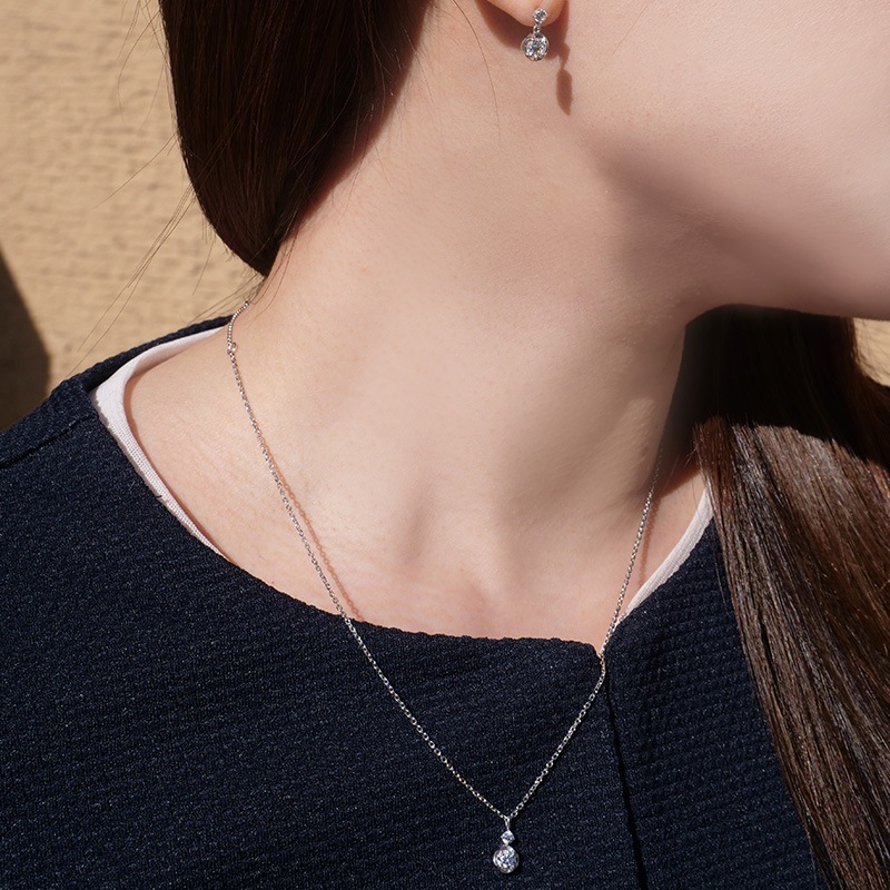 h&d Jewelry】 Lily of the valley ネックレス SWEET SV925 シルバー