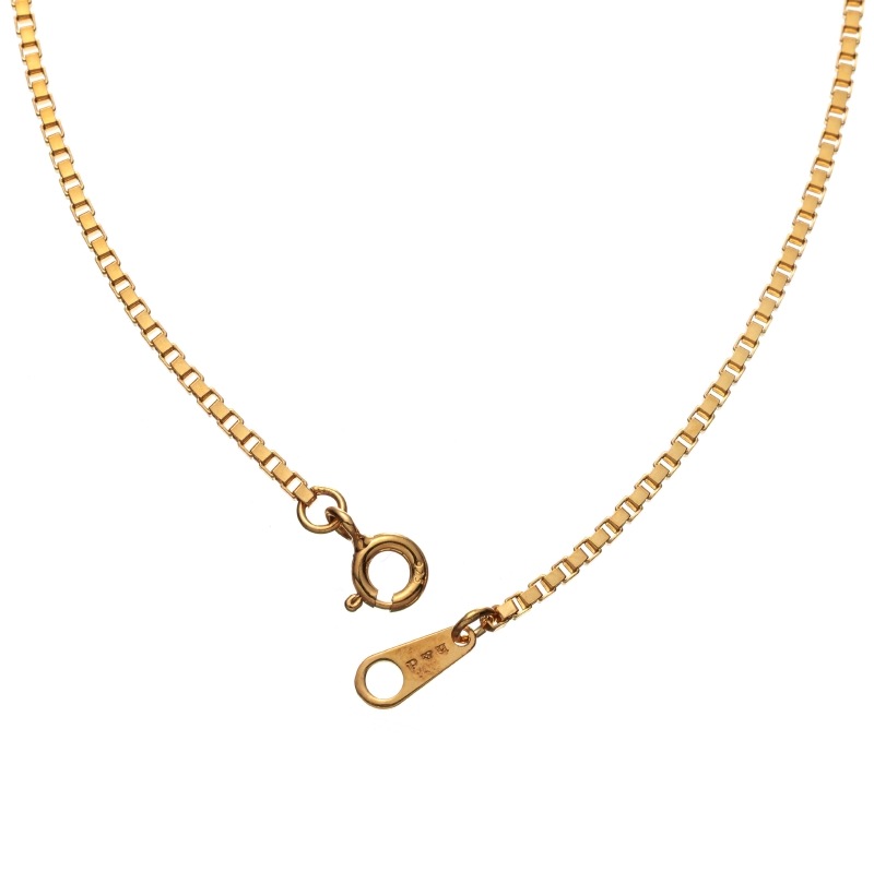 h&d Jewelry】 ネックレス COOL SV925 イエローゴールド ベネチアン