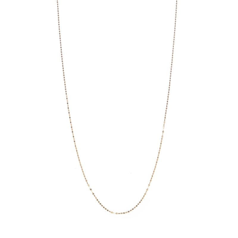 【Gold Jewelry】 デザインチェーン ネックレス ファンタジアチェーン K18YG イエローゴールド φ0.2 45cm 1131100283