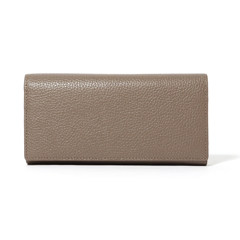 【NOROM Leather】 スナップボタン 長財布 HDL-8L トープ/イエロー 5564200859