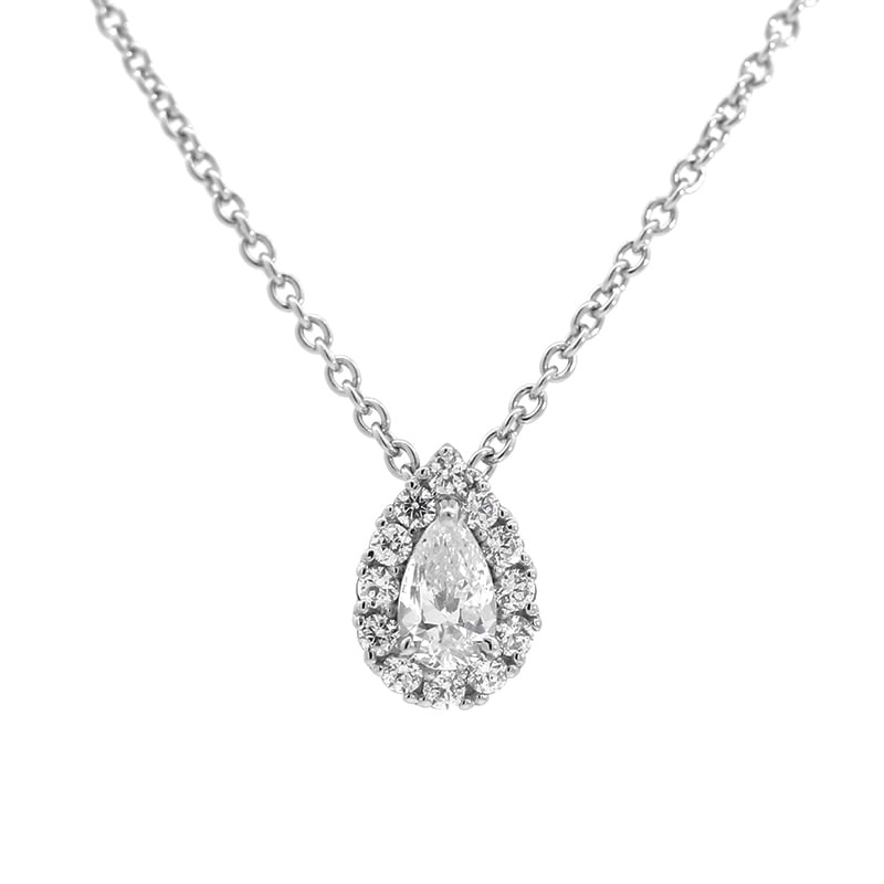 【STAINLESS JEWELRY】 ネックレス SUS316L CZ 45cm  1185900029