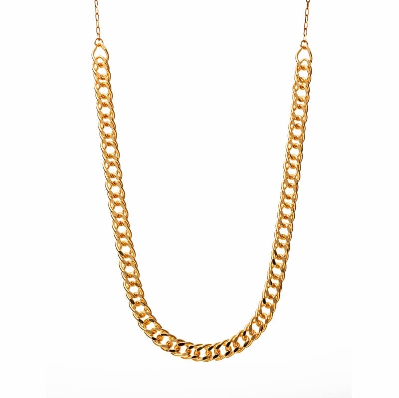 【Gold Jewelry】 CORDA コルダ デザインチェーン ネックレス キヘイチェーン 中空 K18 YG イエローゴールド 60cm 1131100265