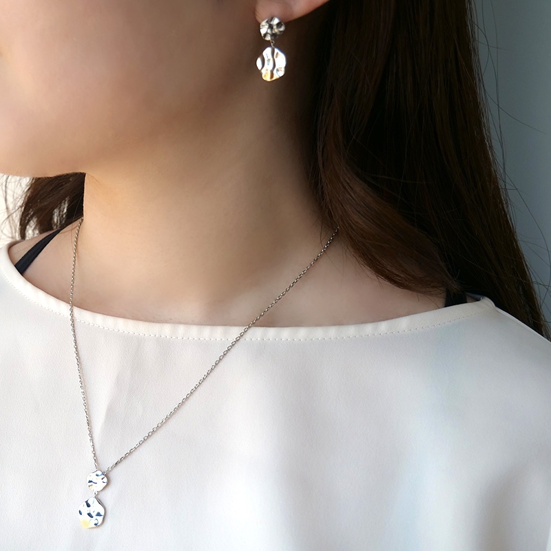 h&d Jewelry】 Luna ネックレス COOL SV925 シルバー K10