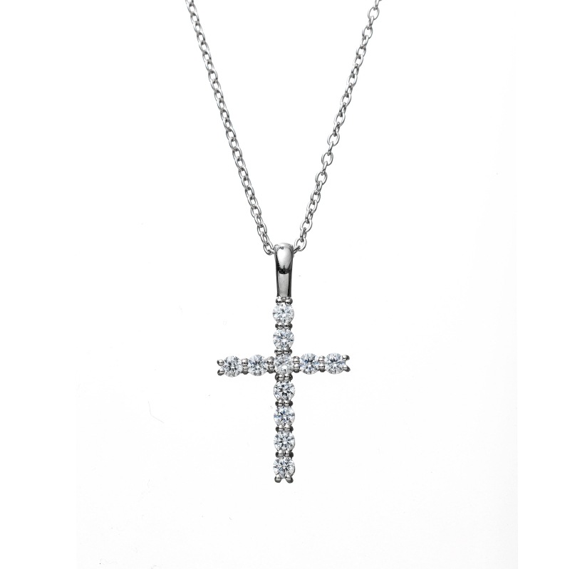 【h&d Jewelry】 ネックレス SWEET SV925 シルバー CZ 46cm 5175600504