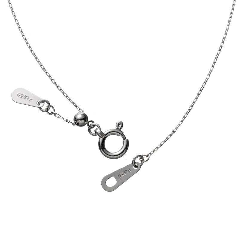 PT 0.22カラット ダイヤモンド ネックレス PT プラチナ 0.22ct ダイヤモンド ネックレス 45cm 1176300064