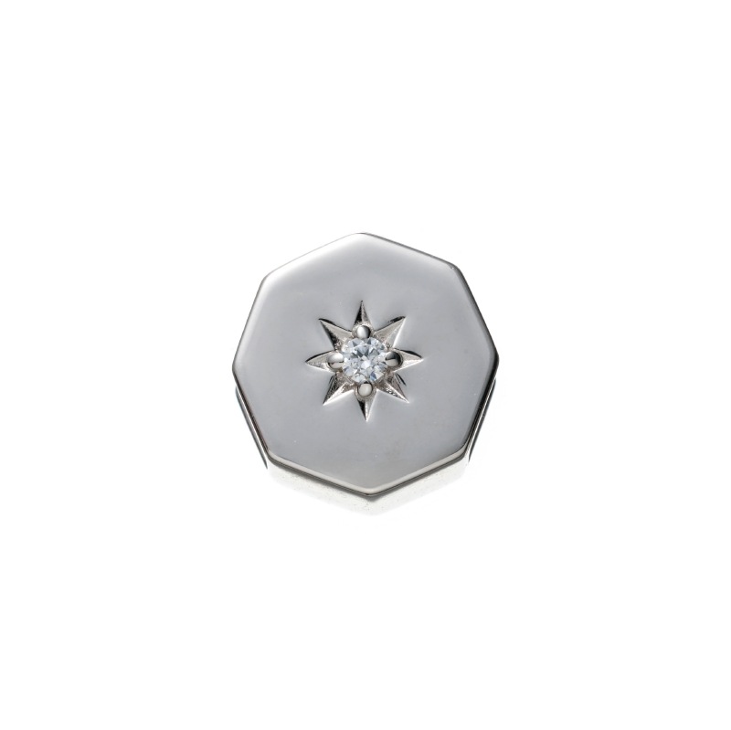 【HD Jewelry】 ペンダントトップ SV925 シルバー CZ 5181700086