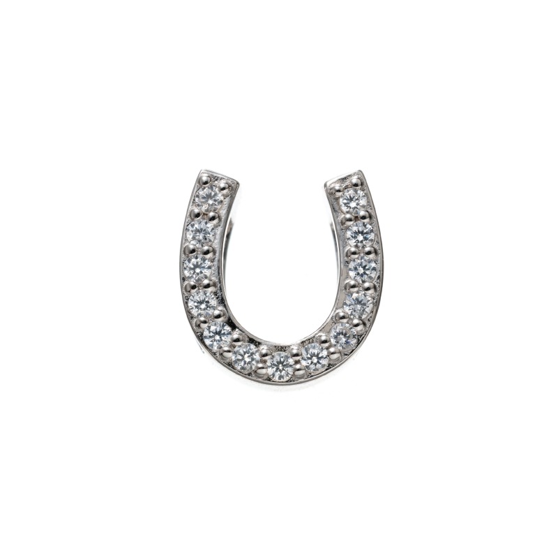 【HD Jewelry】 ホースシュー ペンダントトップ SV925 シルバー CZ 5181700087