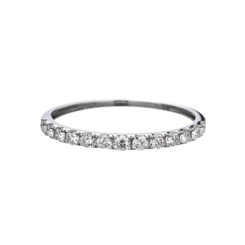 【HEART & CUPID DIAMOND】 PT プラチナ ダイヤモンド 0.3ct エタニティリング 1180600053