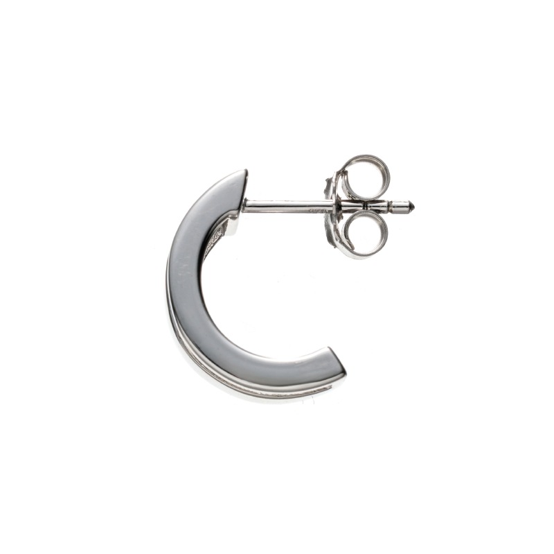 【HD Jewelry】 シングル ピアス SV925 シルバー CZ 片耳（左） 5181700097