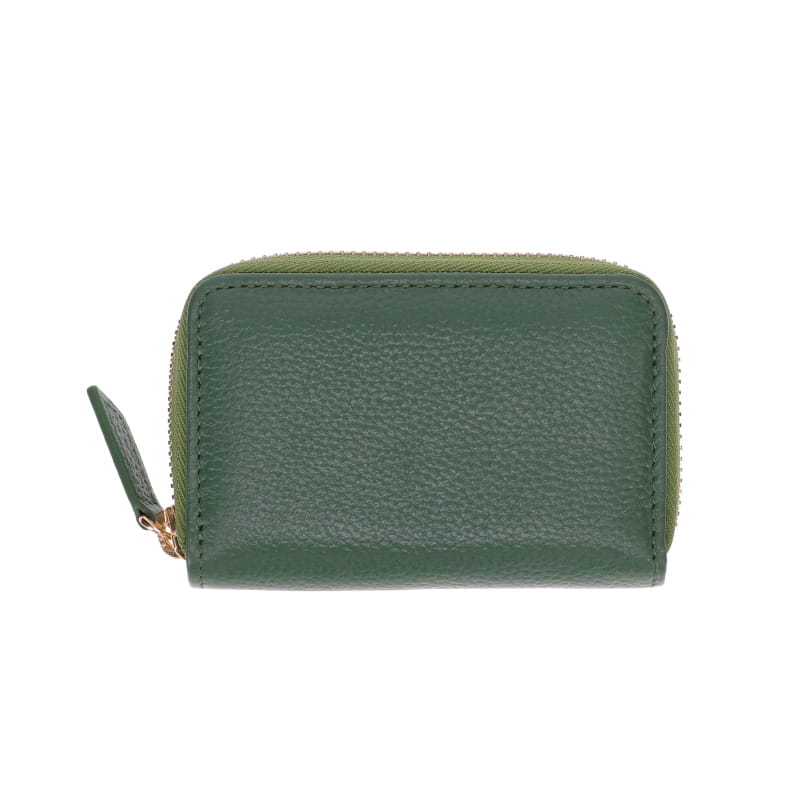 【NOROM Leather】 蛇腹 カードケース HDL-402 グリーン 5564200630