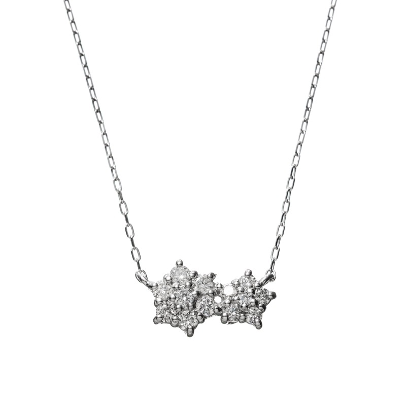 プラチナ ダイヤモンド ネックレス 40cm PT プラチナ 0.21ct ダイヤモンド ネックレス 40cm 1176300039