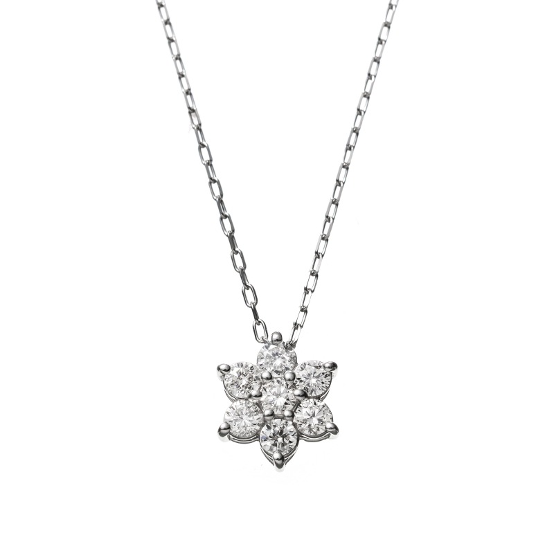 PT プラチナ 0.2ct ダイヤモンド ネックレス 40cm 1176300052