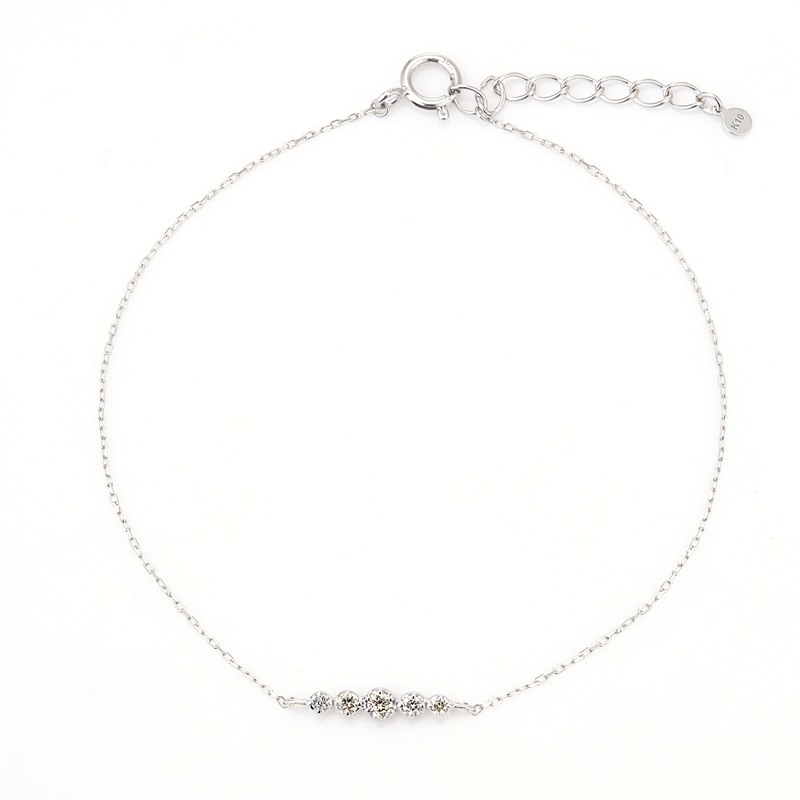 サマンサティアラ　K10WG 2連ブレスレット サマンサティアラ K10WG 2連ブレスレット サマンサティアラ Samantha