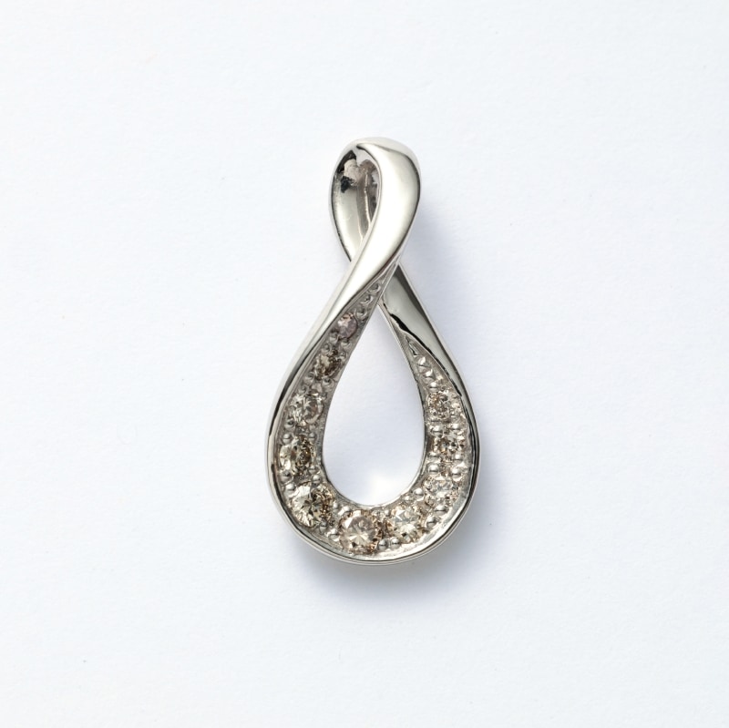 PT プラチナ 0.10ct ダイヤモンド ペンダントトップ 1182600024