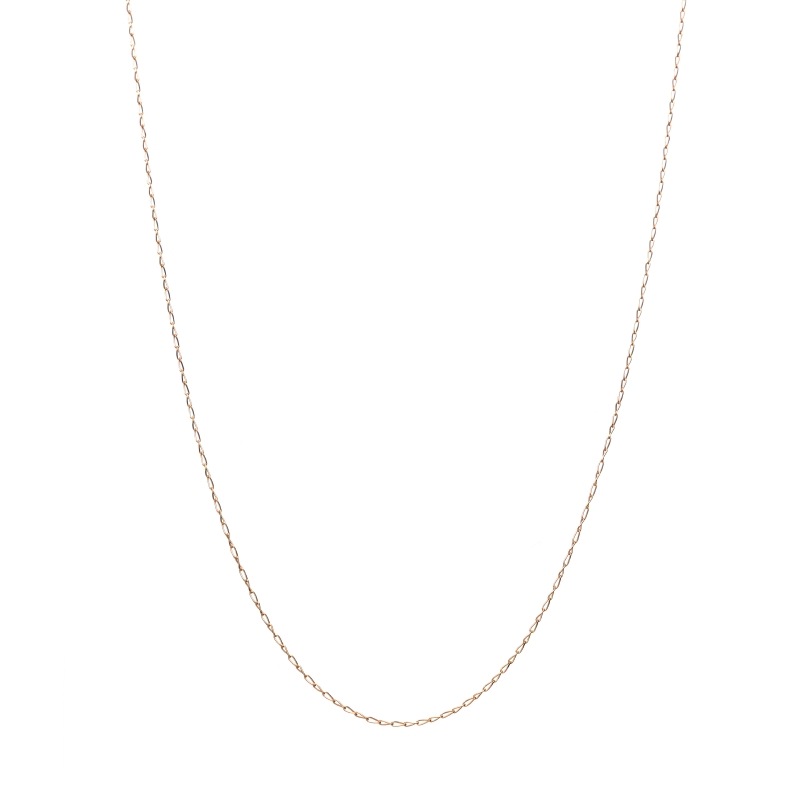 【Gold Jewelry】 デザインチェーン ネックレス ロングタネルチェーン K18 YG イエローゴールド 40cm 1131100345