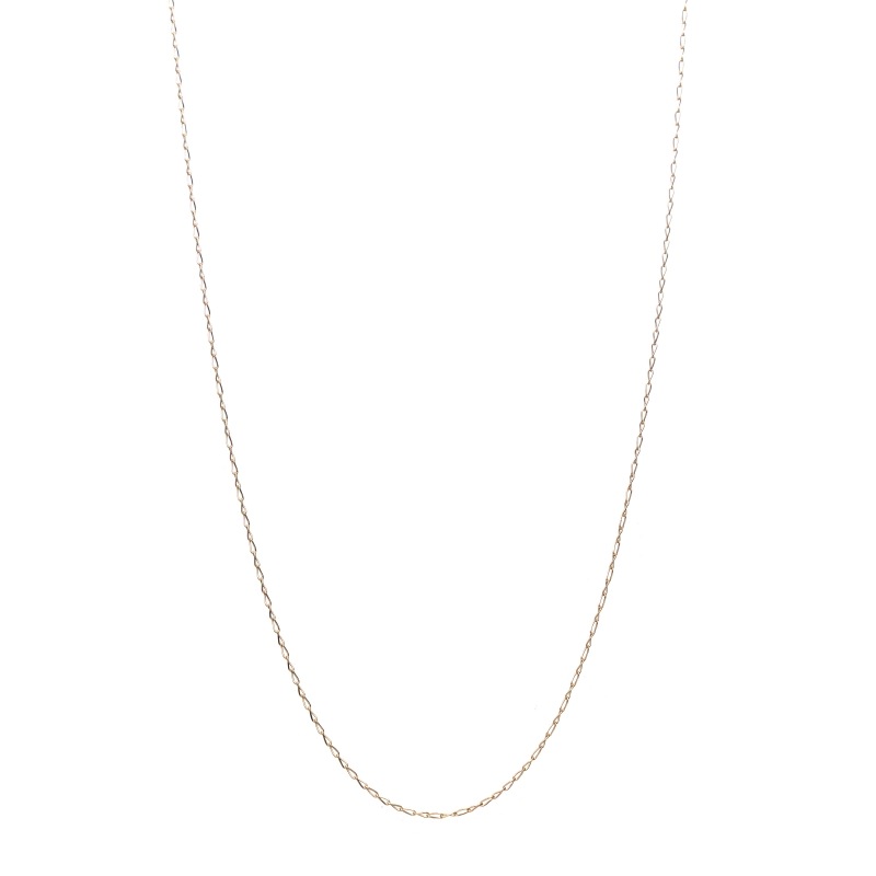 【Gold Jewelry】 デザインチェーン ネックレス ロングタネルチェーン K10 YG イエローゴールド 40cm 1131100348