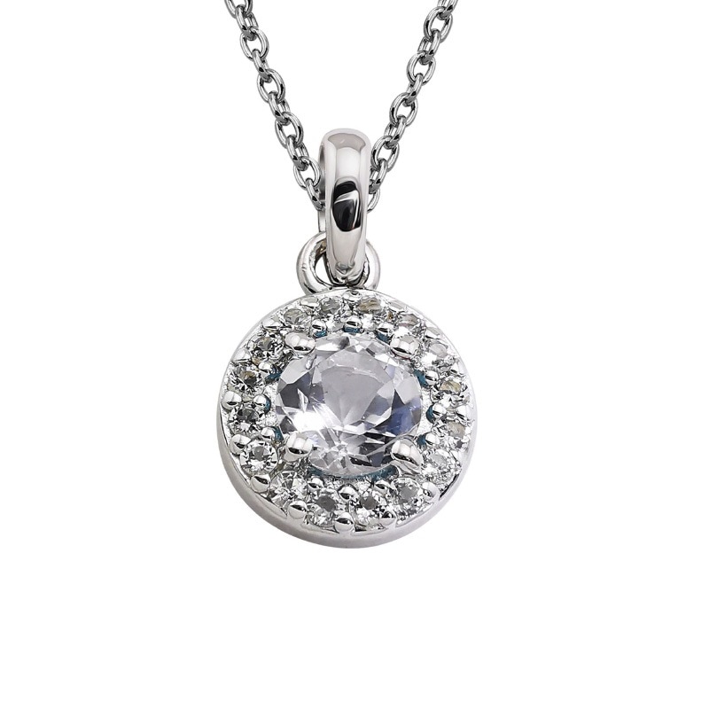 【h&d Jewelry】 ネックレス SWEET SV925 シルバー CZ 46cm 5175600234